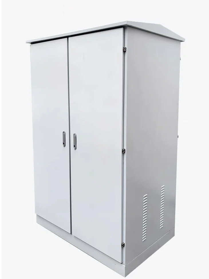 Customized Outdoor IP55 Integrated Network Communication Cabinet 2.0mm Cold-Rolled Steel Electronics Instrument Enclosures New-boxintelecom