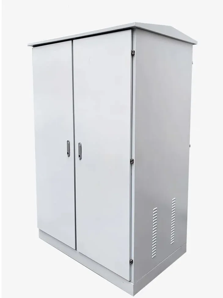 Customized Outdoor IP55 Integrated Network Communication Cabinet 2.0mm Cold-Rolled Steel Electronics Instrument Enclosures New-boxintelecom
