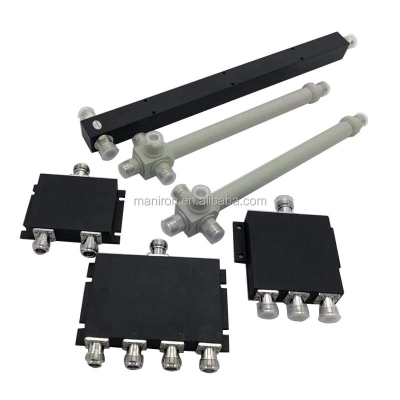 0.5-7.5GHz 16way Wilkinson Rf Power Splitter Divider with Smaf Connectors
