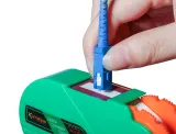 KCC-600 SC FC ST LC Fiber End Face Cleaning Box Optic Fiber Wiping Tool Pigtail Cassette F