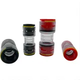 Fiber Optic Plastic Straight Quick Connector HDPE Microduct Straight Coupling Microduct Co