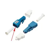 LC/UPC Male Female Attenuator Flange Fixed Small Square Optical Attenuator Coupler Adapter
