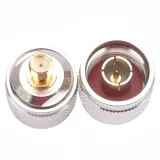 All Copper RF Connectors Including BNC Female to Female RF Coaxial Adapter and Male to Mal