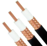 Superflexible 1/2 Inch Copper Coaxial Cable 50 Ohm Low Loss Feeder Fire Retardant Insulate