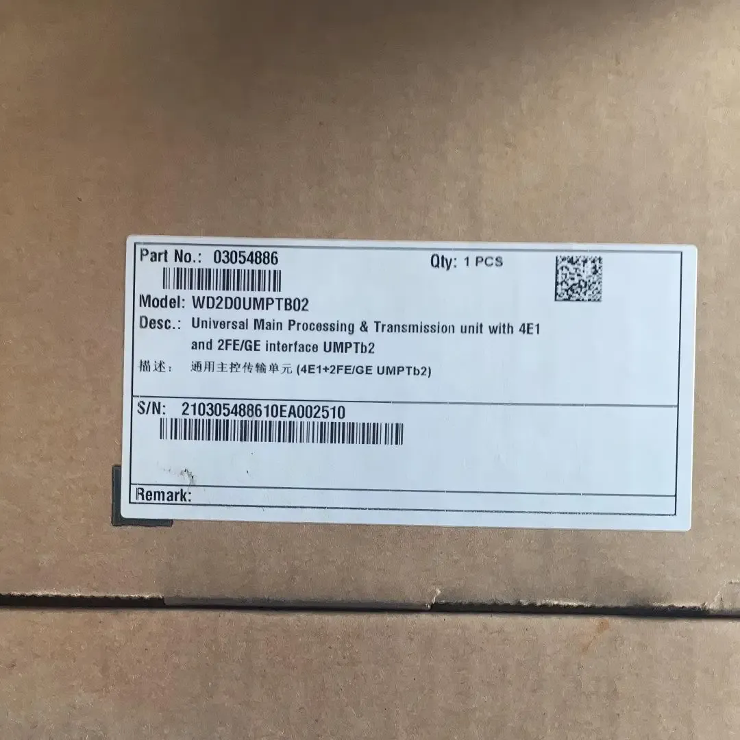 UMPTb2 Universal Main Processing Transmission Unit WD2D0UMPTB02 03054886