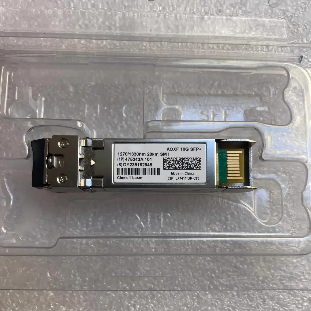 AOXE 475342A Paired Optical Module AOXF 475343A Optical Transceiver 10G SFP+ 20km
