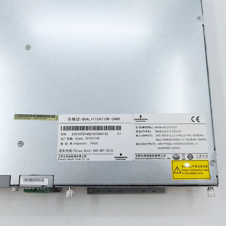 Emerson Netsure 212 C23 Embedded Power Supply R48-1000 M522b M523b