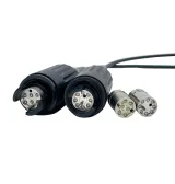 HXB11 HXB13 HXB15 Expanded Beam Junior FTTA Fiber Optic AARC Connector 2 4 6 8 Core Armore