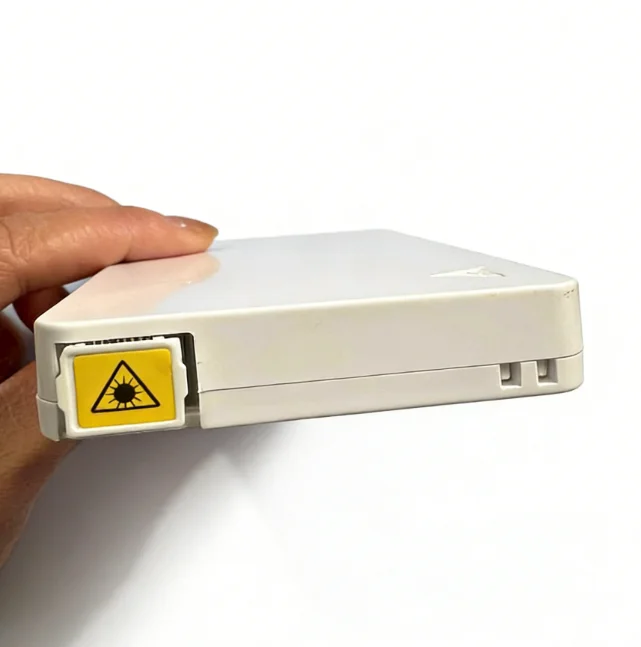 Fiber Optic Easy Faceplate 1 Port Distribution Box SC Adapter Wall Outlet for FTTH Indoor Fiber Termination-boxintelecom