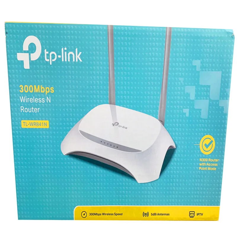 English Version TP-Link 300M Wireless Router Home WiFi Through-Wall-boxintelecom