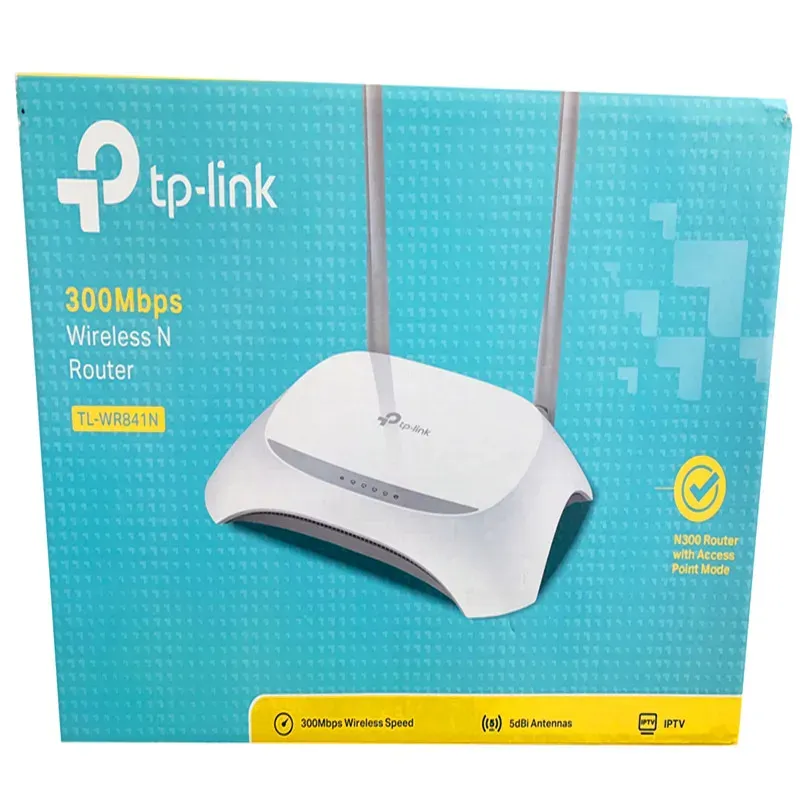 English Version TP-Link 300M Wireless Router Home WiFi Through-Wall-boxintelecom