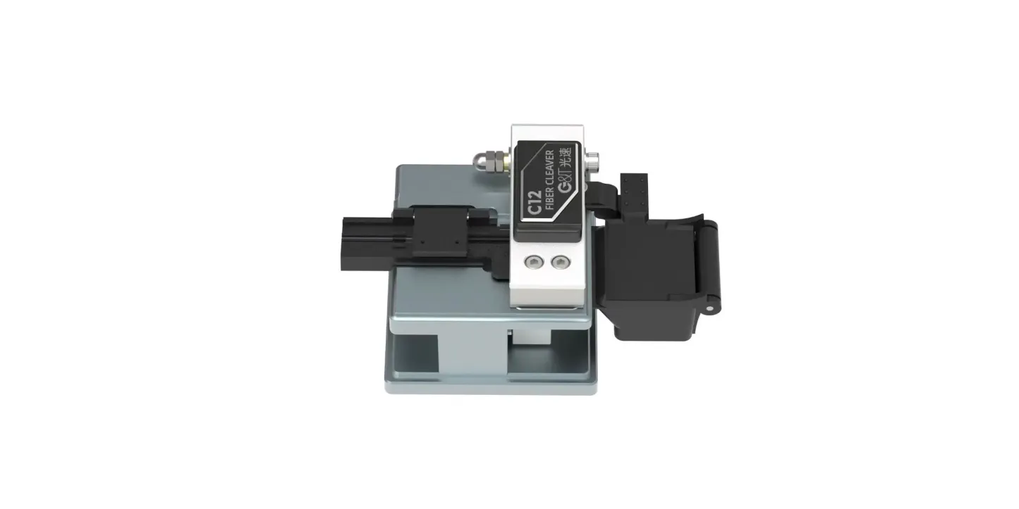 High Precision Whole Metal Body Cleaver Fiber Optic Cutting Machine C12 16 Points up to 32