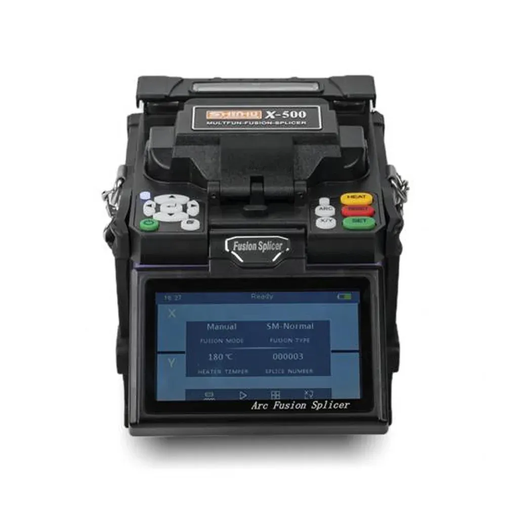 FTTH Splicing Equipment Shinho X-500 Optical Fiber Fusion Splicer Optic Fiber Cable Automatic Welding Machine-boxintelecom