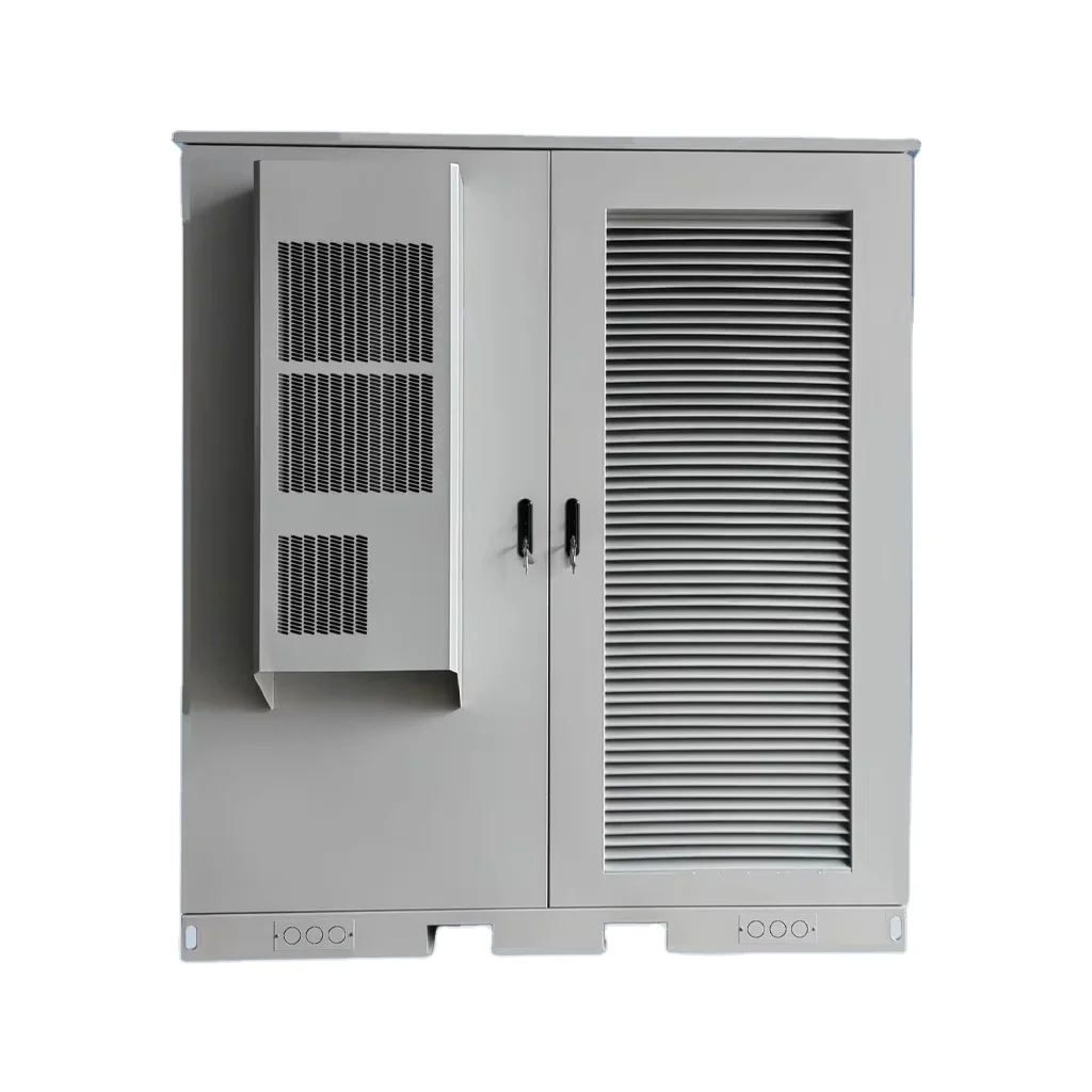 Outdoor Integrated IP55 Network Cabinet Double-Compartment Stainless Steel Aluminum Galvanized Steel Enclosure Waterproof-boxintelecom