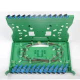 APT Factory Price 24cores 19 Inch ODF Unit Optical Fiber Cable Tray Plastic Fiber Optic Sp