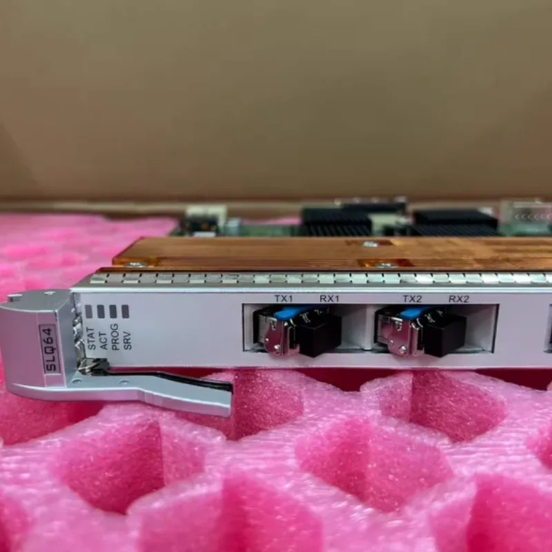 DWDM OSN 8800 T32 4xSTM-64 Optical Interface Board 1550nm 10Gbps Model SLQ64 SSND4SLQ64 03020GNN OTN Transmission-boxintelecom
