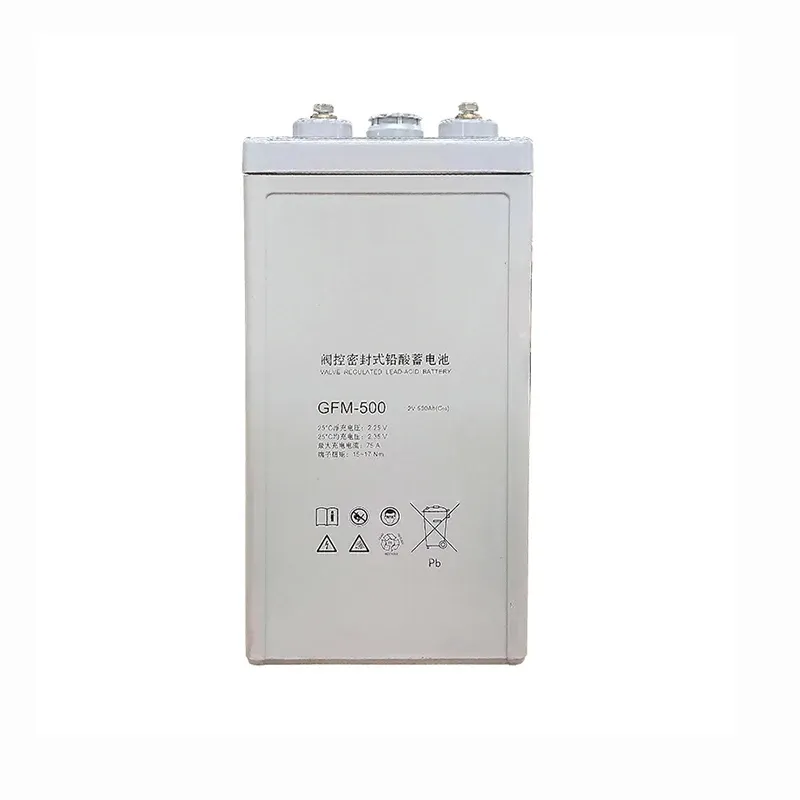 GFM-500 500 Deep Cycles 2V500Ah Valve-Regulated Lead-Acid Battery for Telecom Base Station and Data Center-boxintelecom