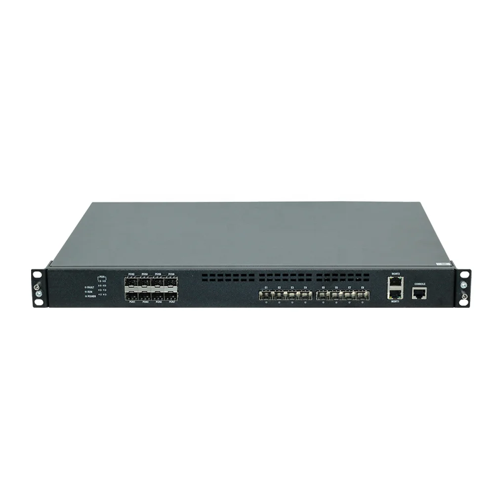 FTTH MINI 1U G PON OLT MK6600-G8 10G GPON OLT 8 PORT PON-boxintelecom