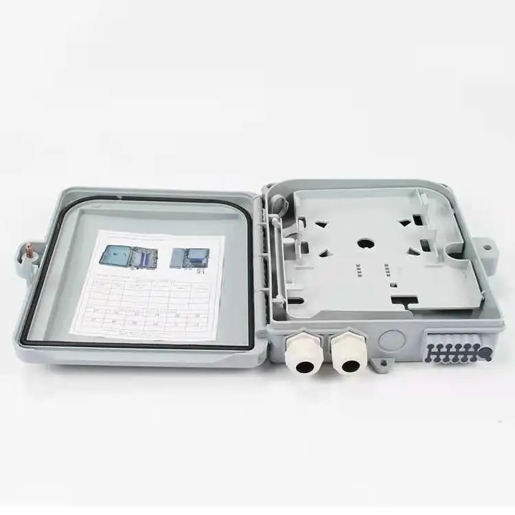 Hot Sale Fiber to Home Splitter Box Ftth Fiber Distribution Box 12 Core Fiber Optic Termination Box-boxintelecom