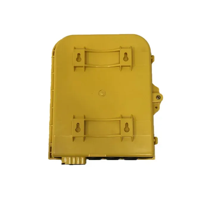8 Core FTTH Fiber Distribution Box, Outdoor Waterproof Optical Splitter Enclosure, ABS Pol