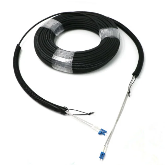 Optical Cable Assembly DLC/PC to DLC/PC Multi-mode 2 Cores GYFJH-2A1a OM2 Armored Branch L