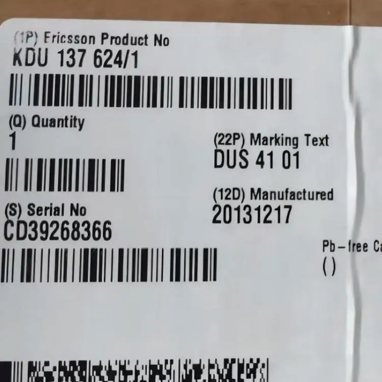 DUS 41 01 Baseband Telecom Parts Product