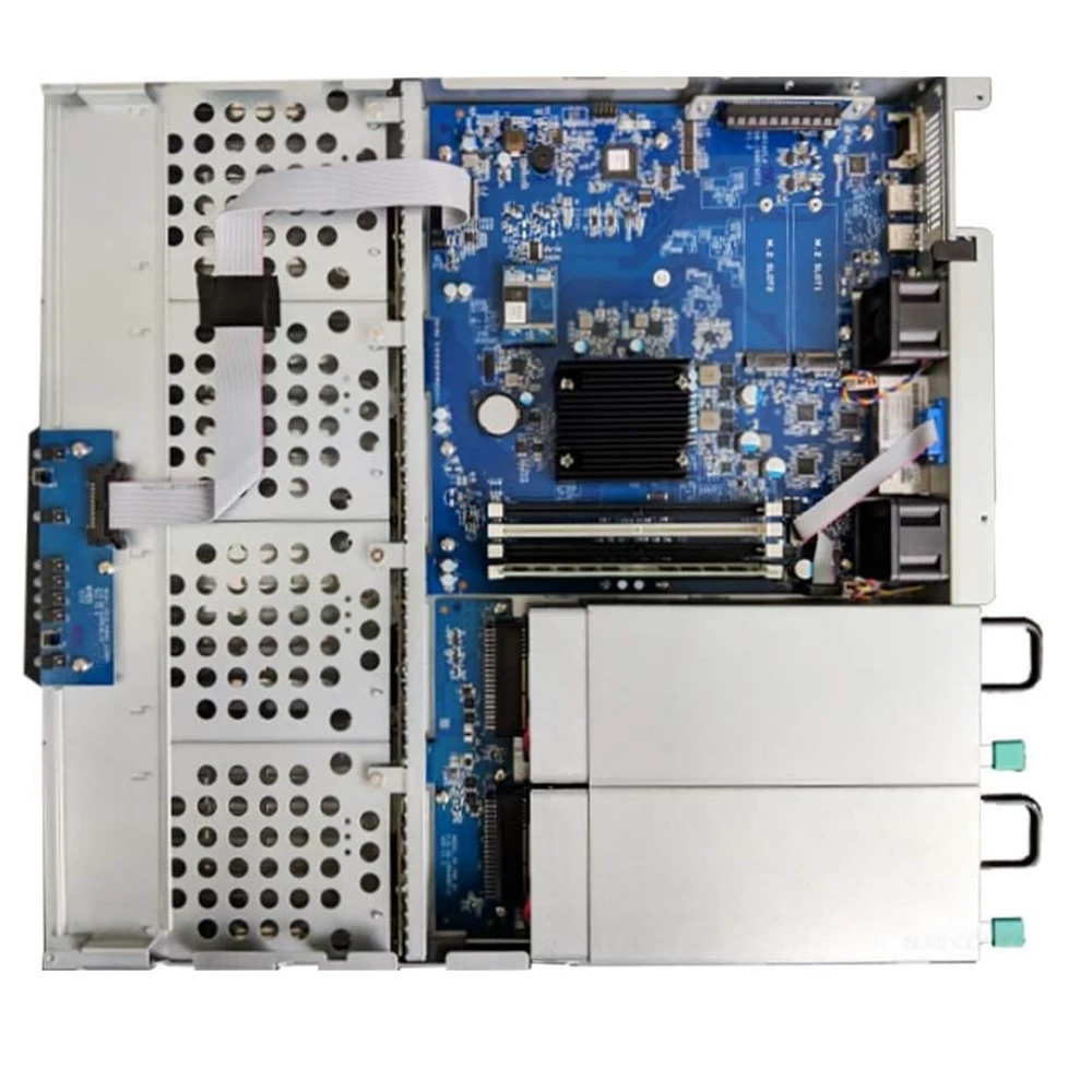 High Performance Stock Synology Rackstation Diskless RS1619xs+ 4-bay 8GB DDR4 NAS Server Storage 9
