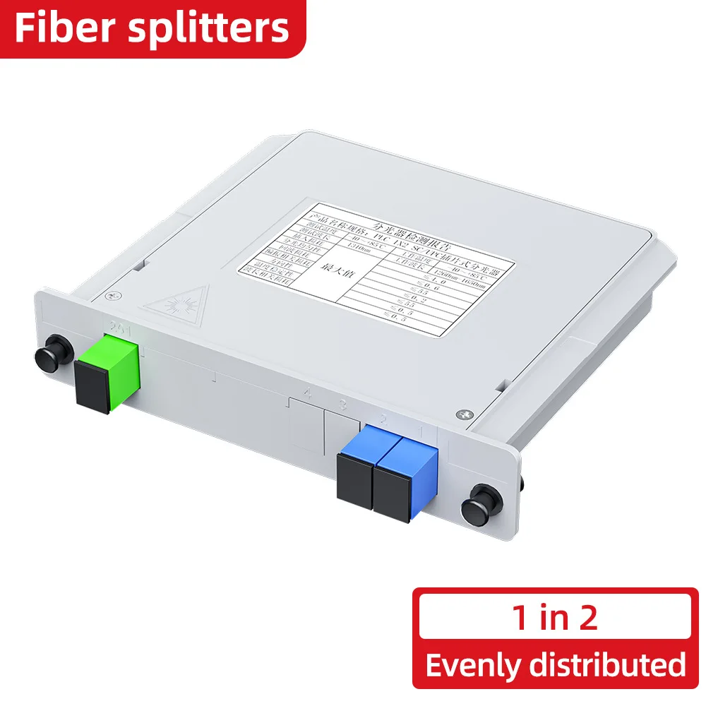 LGX / Cassette Insertion Card Type PLC Splitter Factory Supplier High-Quality Fiber Optic 