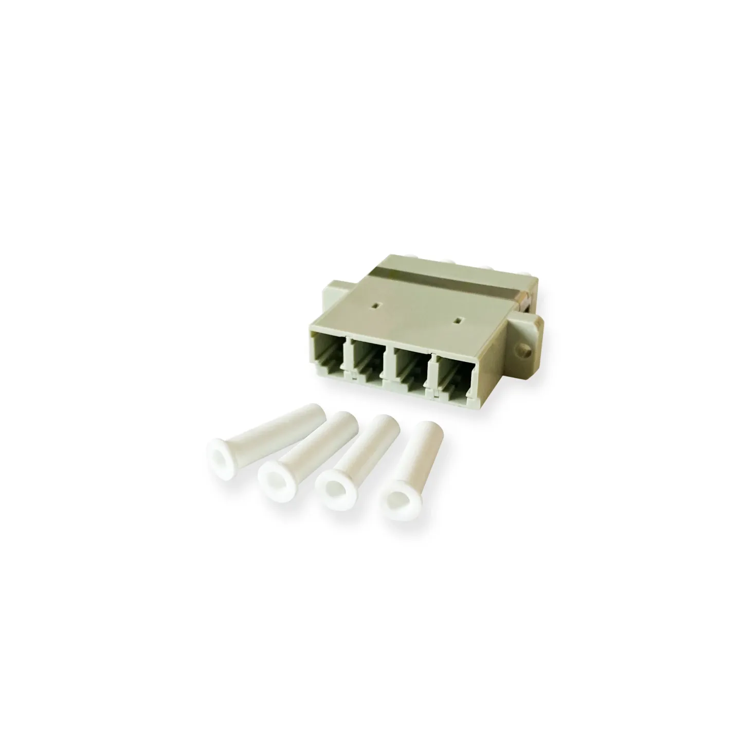 QingDao APT High Quality LC APC Fiber Optic Adapter Single Mode Durable Duplex Adapter FOU