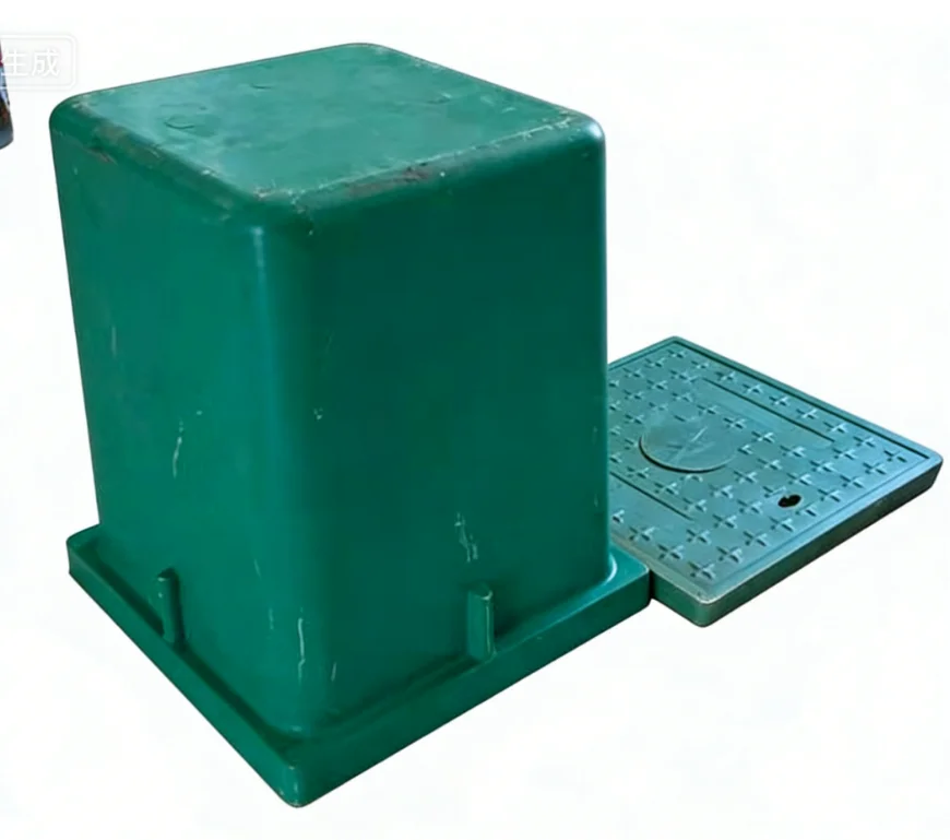 Composite Resin Cable Handhole Underground Inspection Pit Telecom Fiber Manhole Electrical Communication Handhole Box with Cover-boxintelecom