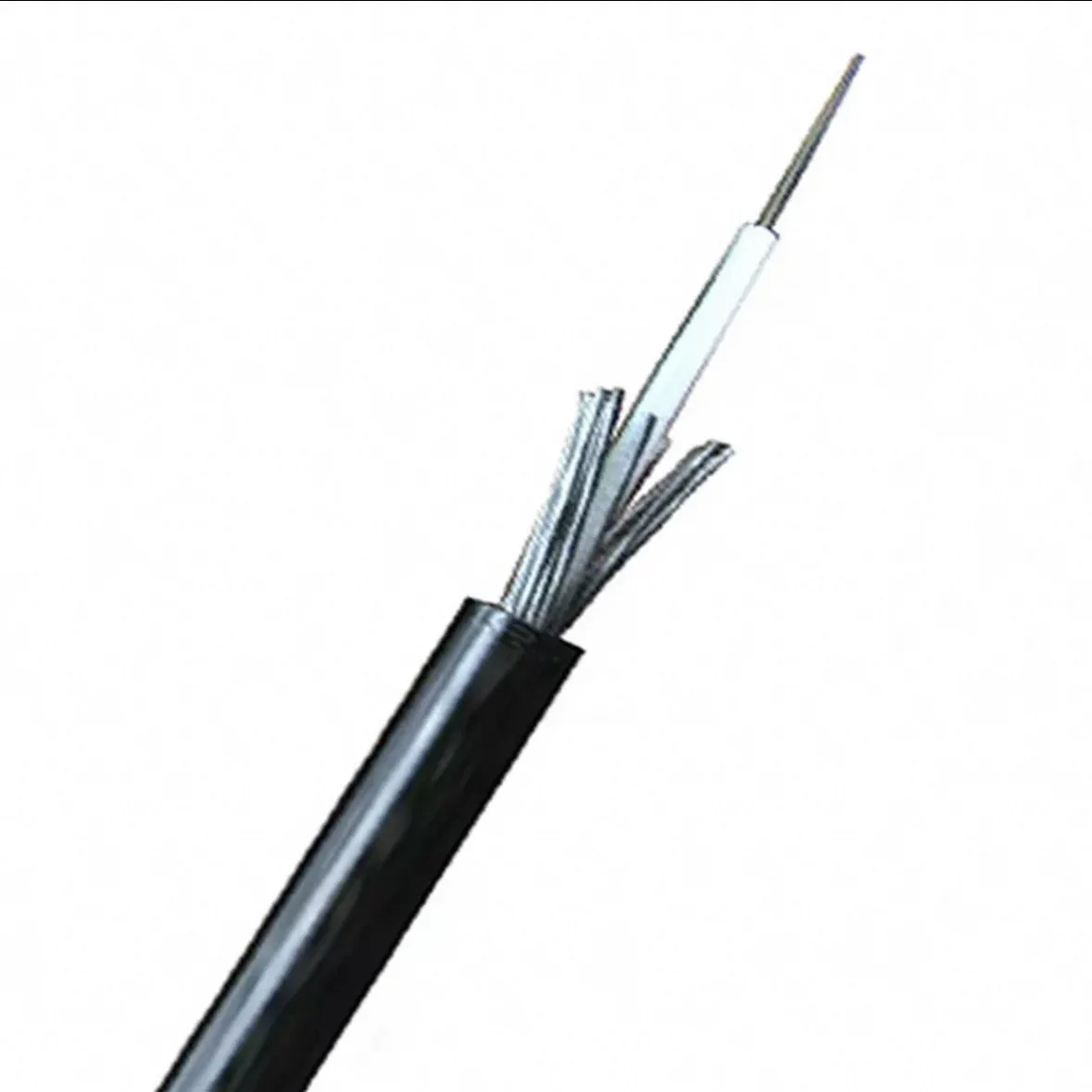 High Quality Outdoor Underground Uni-Tube Steel Wire Armored Cable GYXTY 12 24 Core Single Mode Fiber Cable With Lower Prices-boxintelecom