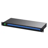 19 Inch Fiber Optical Patch Rack 1U 2U 3U 4U Optical Fiber Distribution Frame for Data Cen