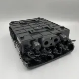 8 Core Odp 1:8 Splitter Box Outdoor Black Ftth Optical Distribution Point Fiber Optic 8-po