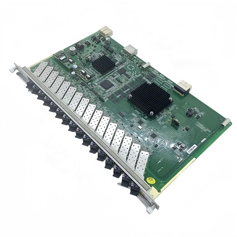 GTGH 16 Ports 10g SFP Class C+ C++ Optical Module FTTH OLT C320 C300 GPON Pon Board Service Card for Fiber Optic Equipment-boxintelecom