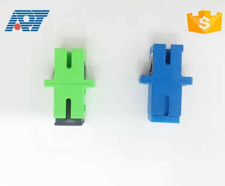 Hot Sale Product Fiber Optic Coupler SC UPC Adapter Simplex Single Mode Fiber Optic Adapte