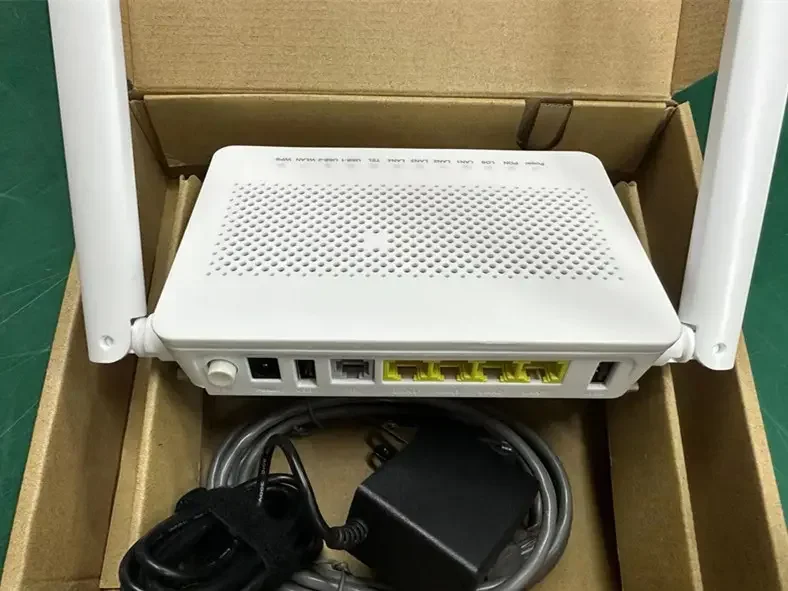 4GE ONU 2.4G 5G Dual Band WIFI ONT HS8546v5 4GE +WIFI 2.4G / 5G + 1POT+ 2USB English Firmware