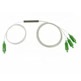 China  Factory Price 1x5 1x9 1x17 Mini PLC Splitter SC APC Plc Splitter Mini Steel Tube Ft