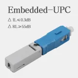 Embedded Fiber Optic Fast Connector SC/UPC Cold Splice Quick Connector Used for WiFi GPRS 
