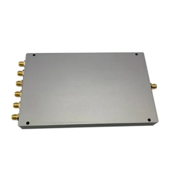 Factory price 600-6000MHz 6 way RF  Wilkinson Power Divider/splitter 30W SMA for IBS BTS D