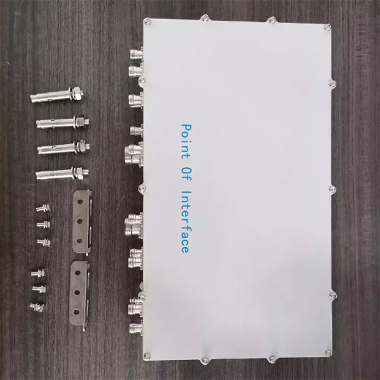 12 in 2 Out RF POI Combiner Low PIM Point of Interface for 2G 3G 4G 5G IBS DAS