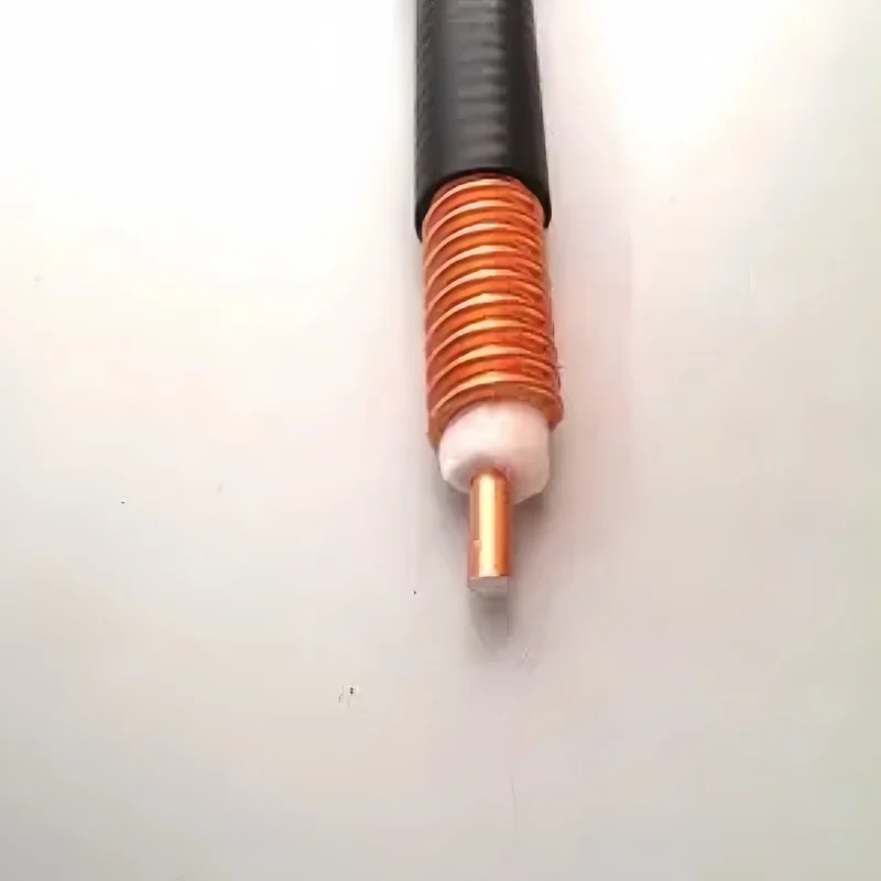 Ultra Flexible 1/2 50ohm Super Flexible RF Coaxial Feeder Cable Wide Frequency Range Low Attenuation Black PE Jacket for WiFi-boxintelecom