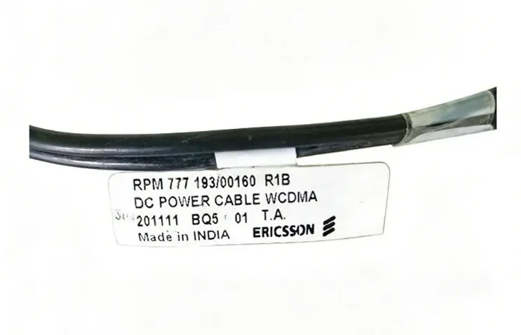RPM 777 193/00160 SUP-DUG DC Power Cable with Connector 160mm