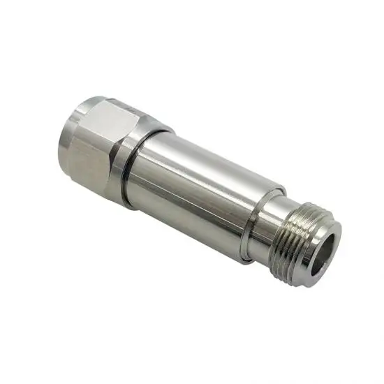 Low VSWR 5W 5dB 10dB 20dB  0-3GHzRF Fixed  Coaxial  Rf Attenuator with N Male to N Female 