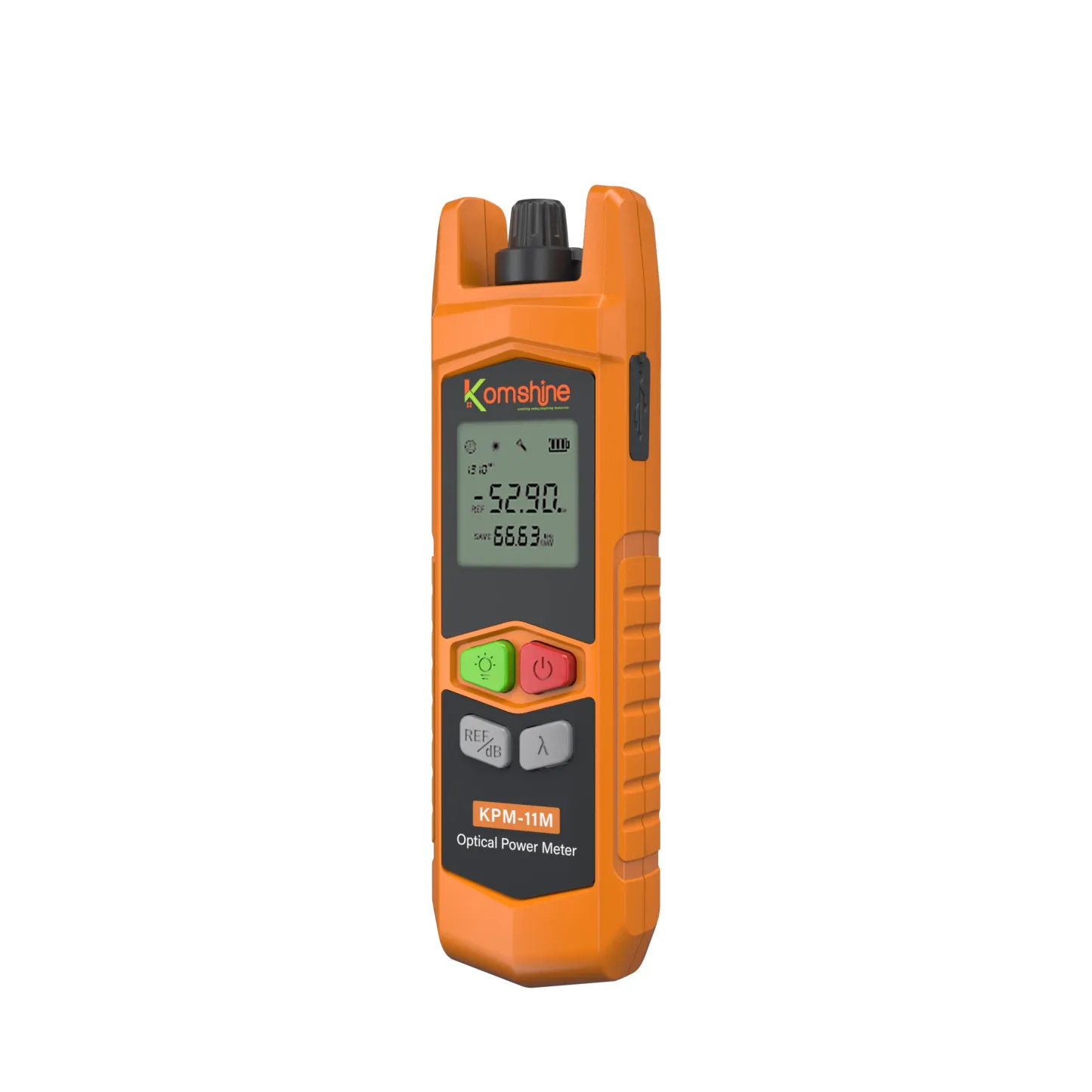 MINI KPM-11M Fiber Optical Power Meter Attenuation Tester Muti-Wavelength Visual Faultocat