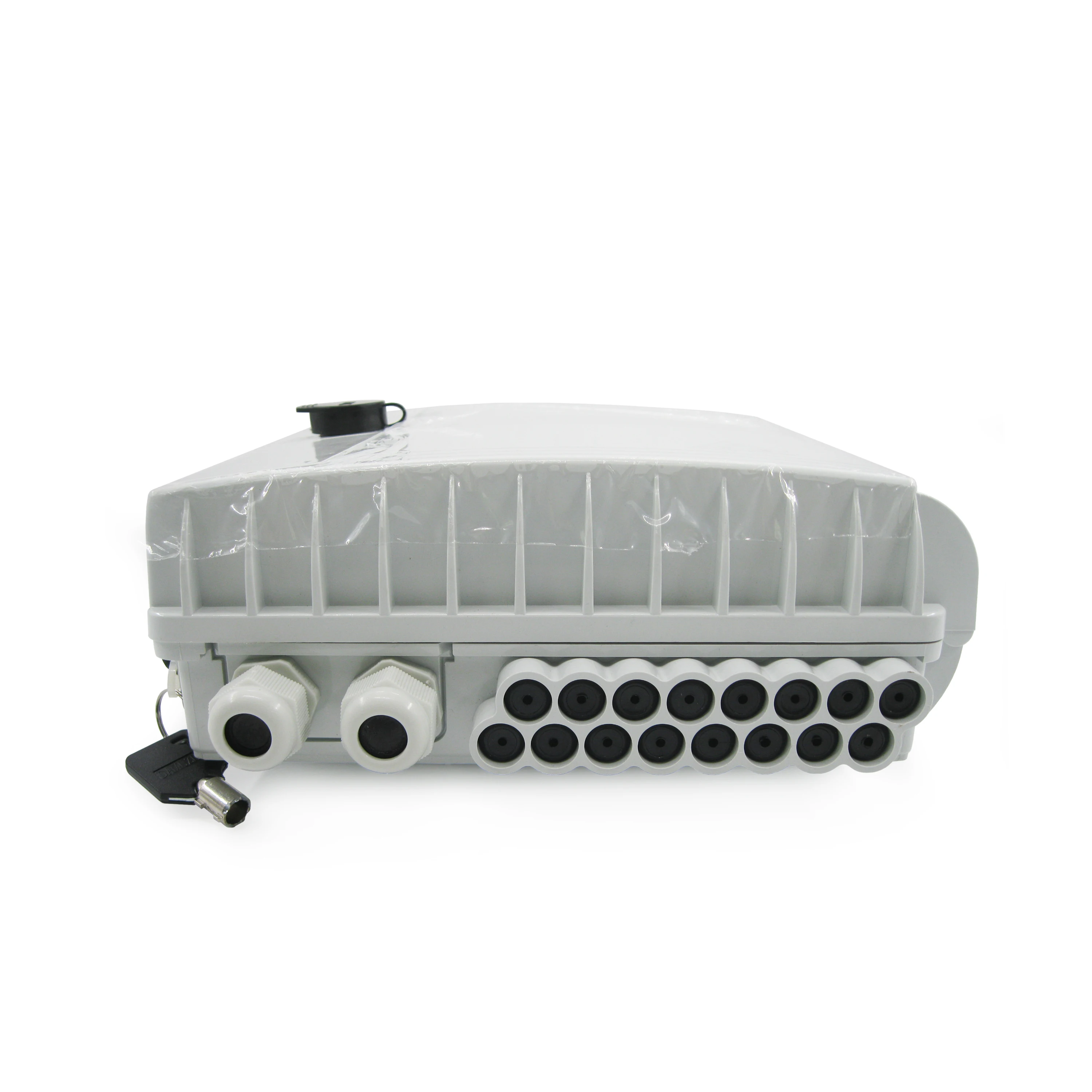 8 port reverse POE FTTH box distribution outdoor wall mounted fiber optic termination box
