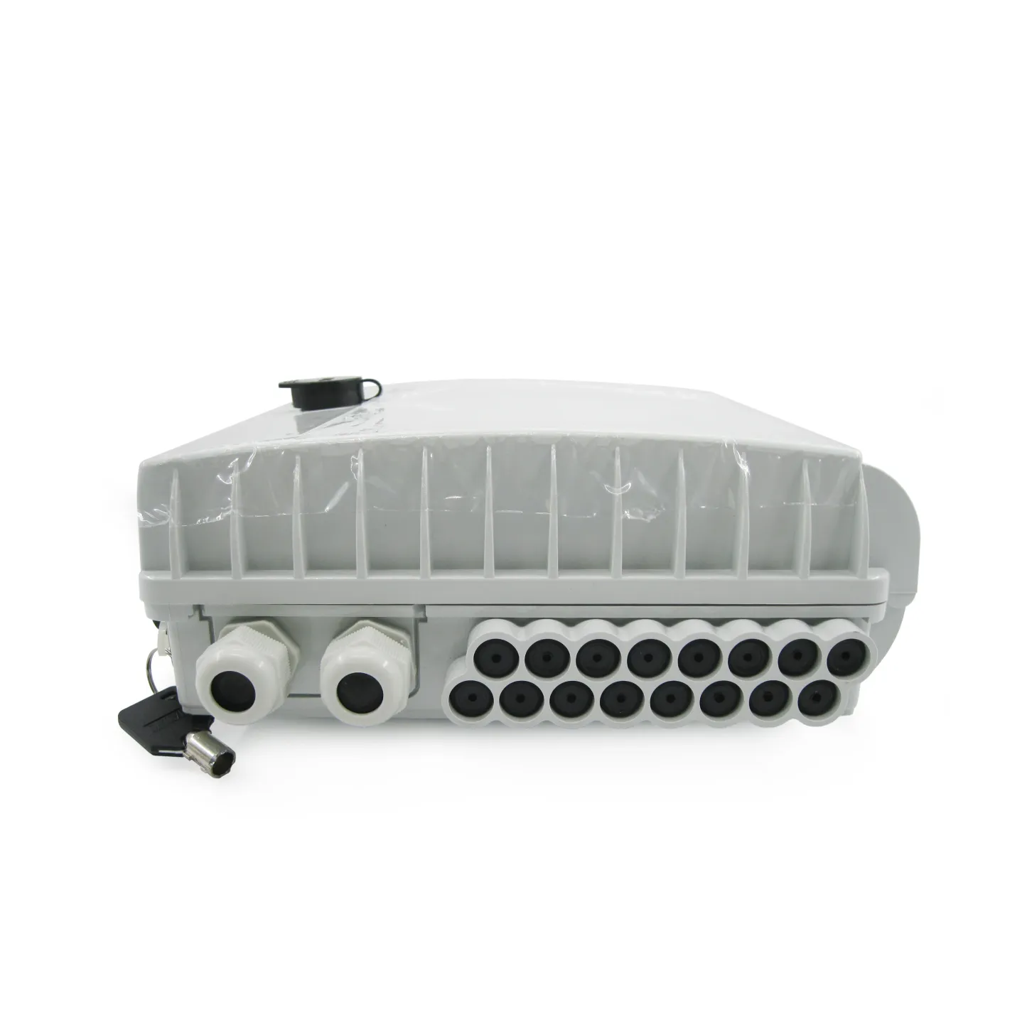 8 port reverse POE FTTH box distribution outdoor wall mounted fiber optic termination box