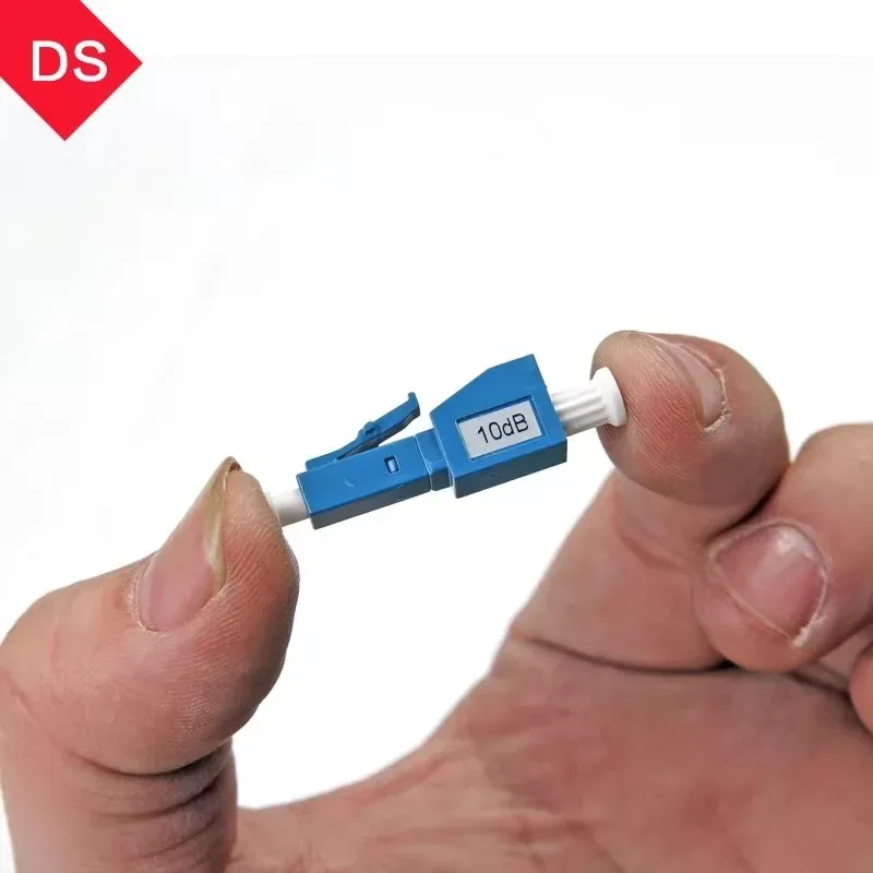 High Quality LC-LC Male Female Fiber Optic Attenuator 1-10 DB Optical Coupler with UPC APC Polished Connectors 5dB Tx Power-boxintelecom