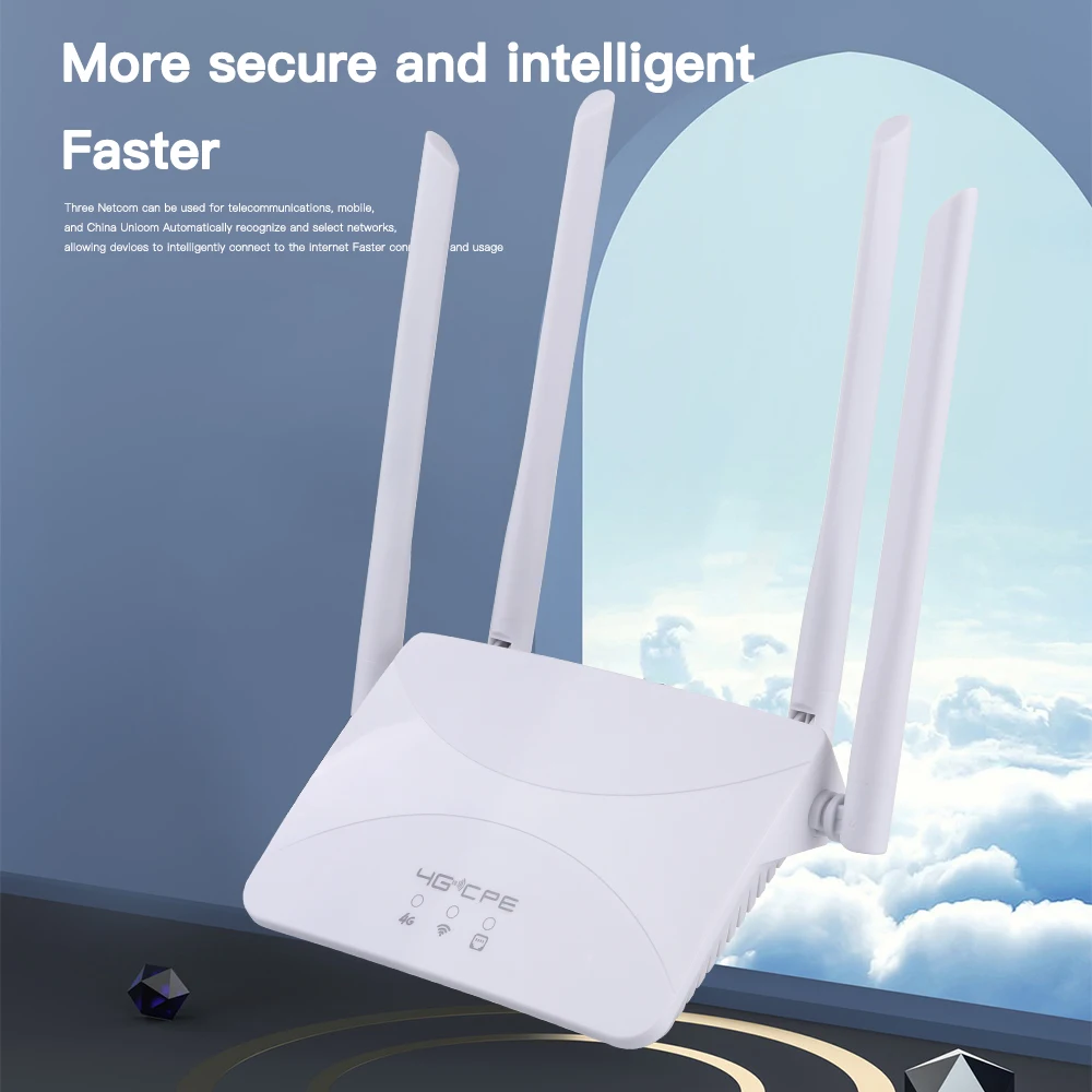 Router CPE912 LTE CPE 4G Wireless Two-in-one Office and Home Use Router With SIM Card Slot