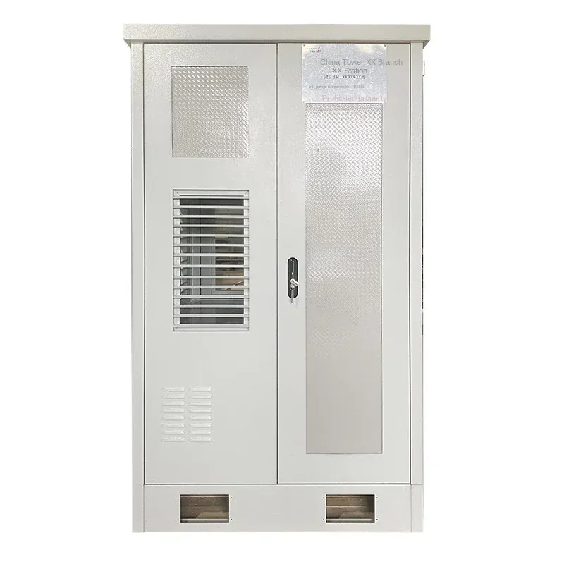Customized IP55 Protection Level Tower Outdoor Integrated 5/4G Communication Enclosure Aluminum Alloy Galvanized Stainless Steel-boxintelecom