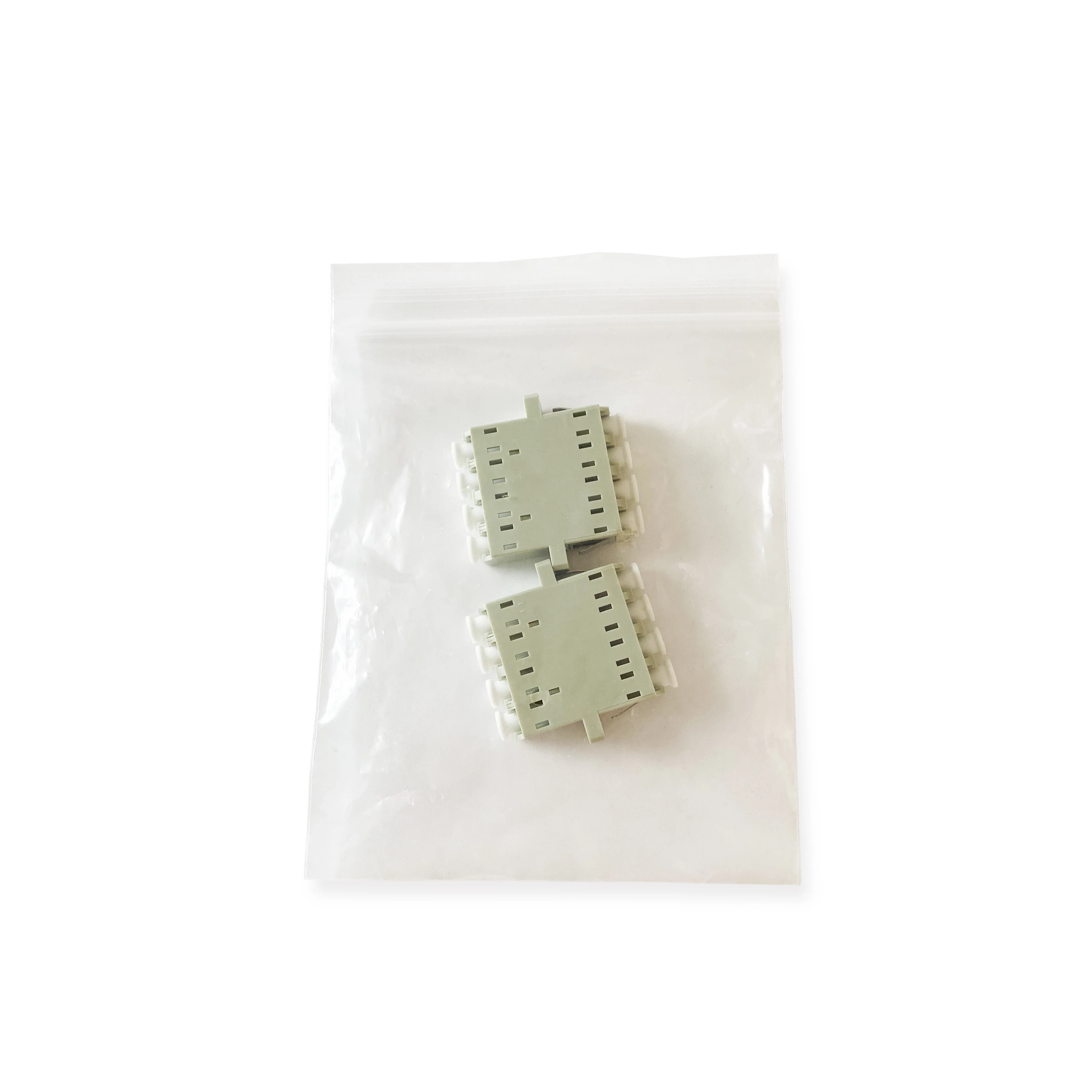 QingDao APT High Quality LC APC Fiber Optic Adapter Single Mode Durable Duplex Adapter FOU
